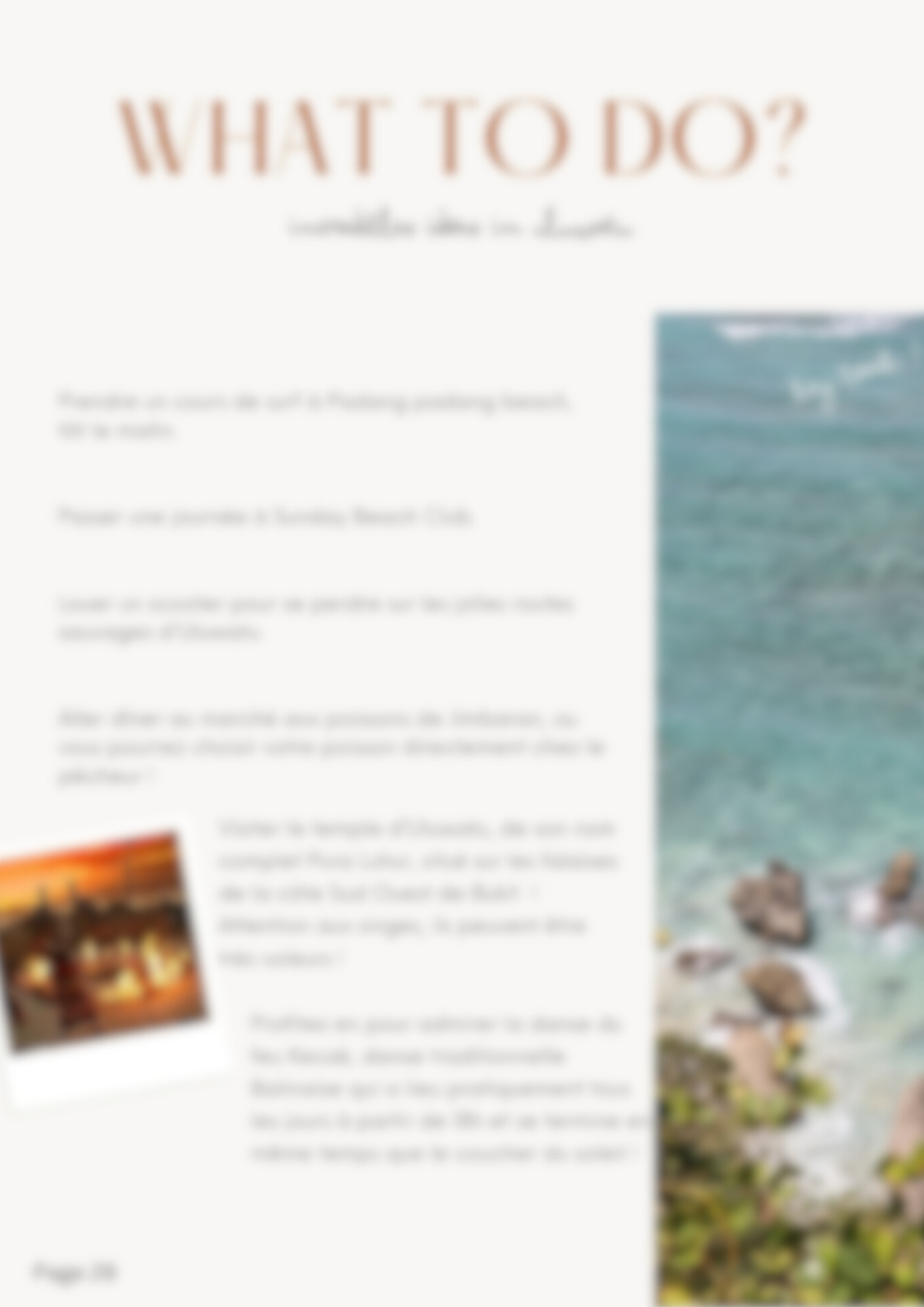 Package Bali Guide + Bali Google Map