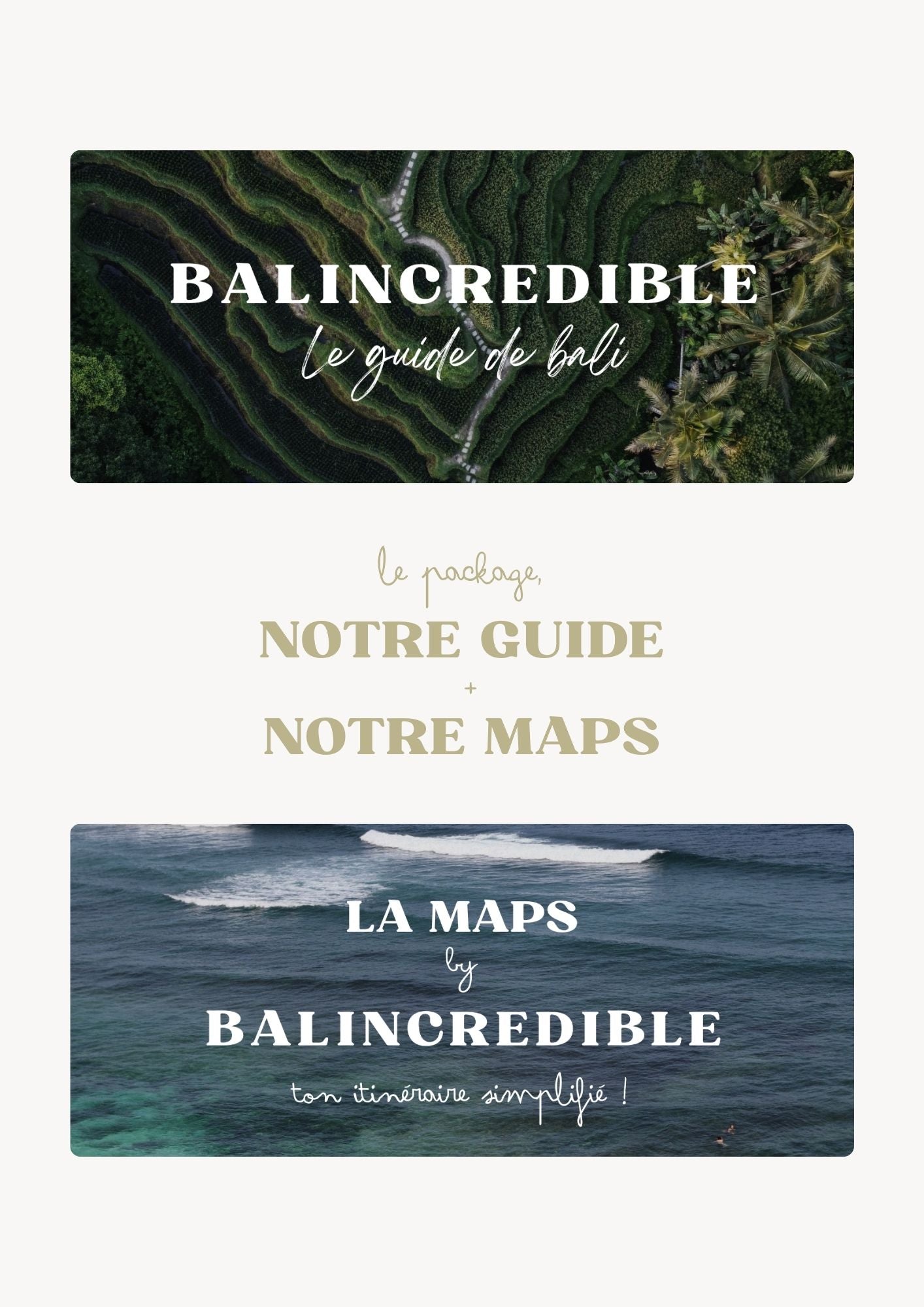 Package Bali Guide + Bali Google Map